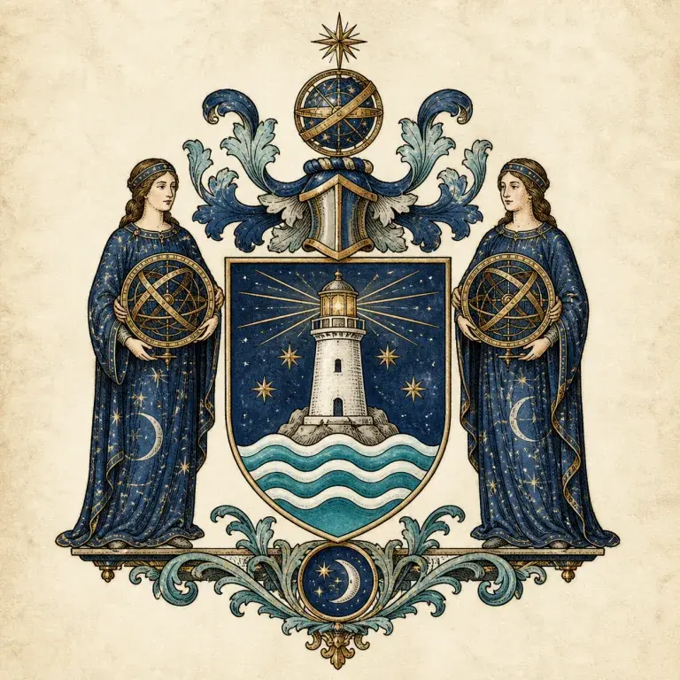 02 Ceremonial supporters coat of arms example
