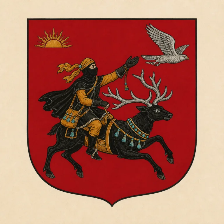 07 Narrative medieval coat of arms example